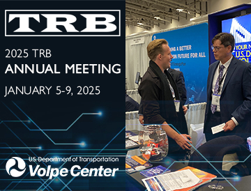 Image shows TRB Annual Meeting graphic January 5 through 9.