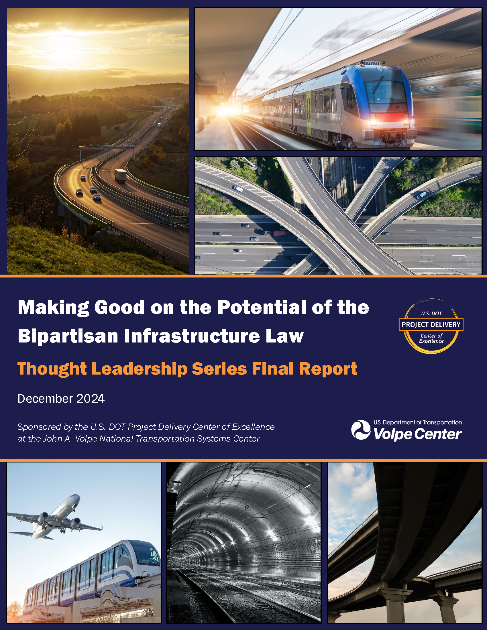 Cover of the final report for the Making Good on the Benefits of BIL Series