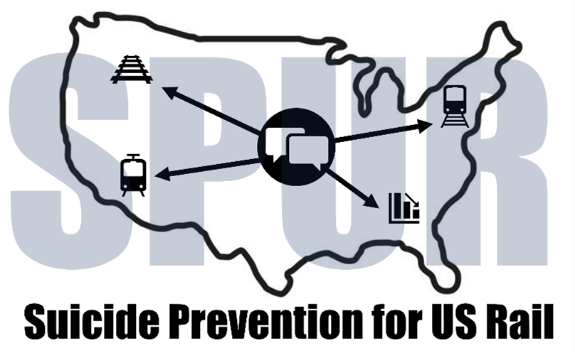 Suicide Prevention for US Rail (SPUR) logo