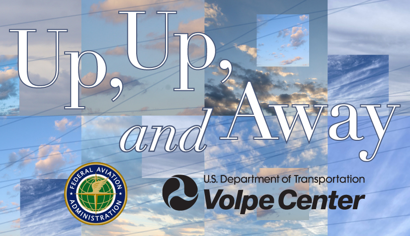 Speaker series graphic, "Up and Up and Away"