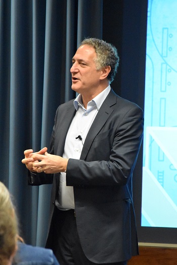 Dan Doctoroff speaks at Volpe.