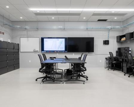 Image showing inside of Wake Vortex Lab