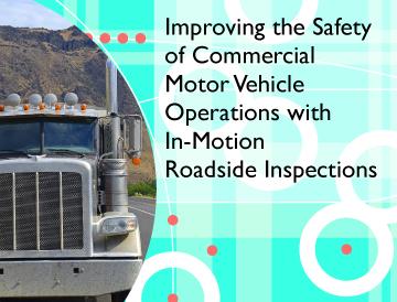 A graphic with a large truck.