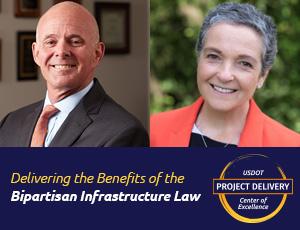 Speaker series graphic featuring Carlos M. Braceras and Paula Hammond.