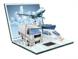 Concept image depicting multimodal logistics. Concept image depicting multimodal logistics.