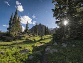 Vail, Colorado Mountain scenery in Colorado