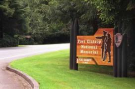 Fort Clatsop National Memorial Entrance (Image courtesy of NPS) Fort Clatsop National Memorial Entrance (Image courtesy of NPS)