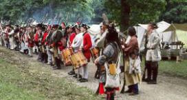 Re-enactment at Valley Forge National Historical Park